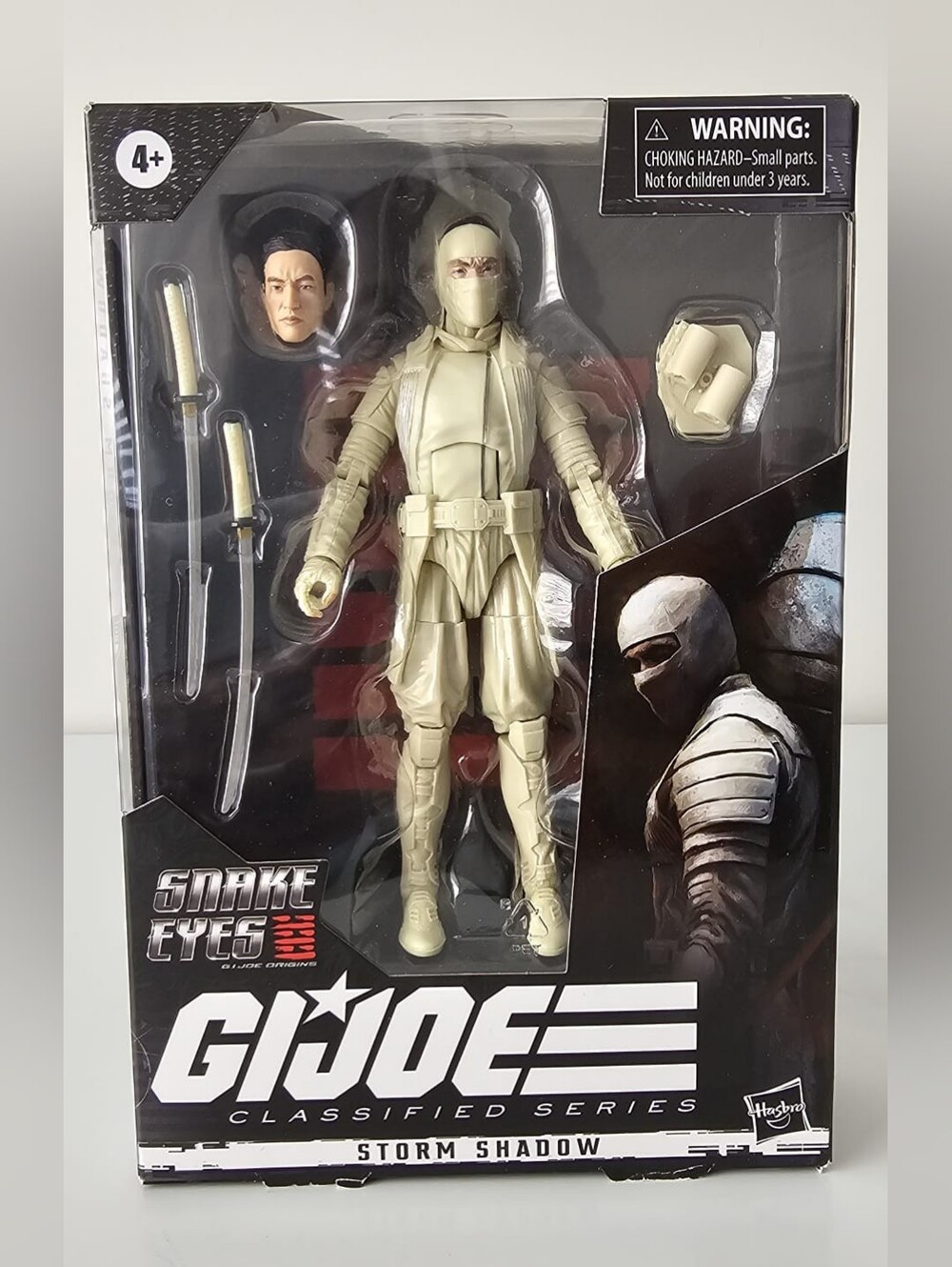 GI JOE CLASSIFIED SERIES STORM SHADOW - SNAKE EYES GI JOE ORIGINS